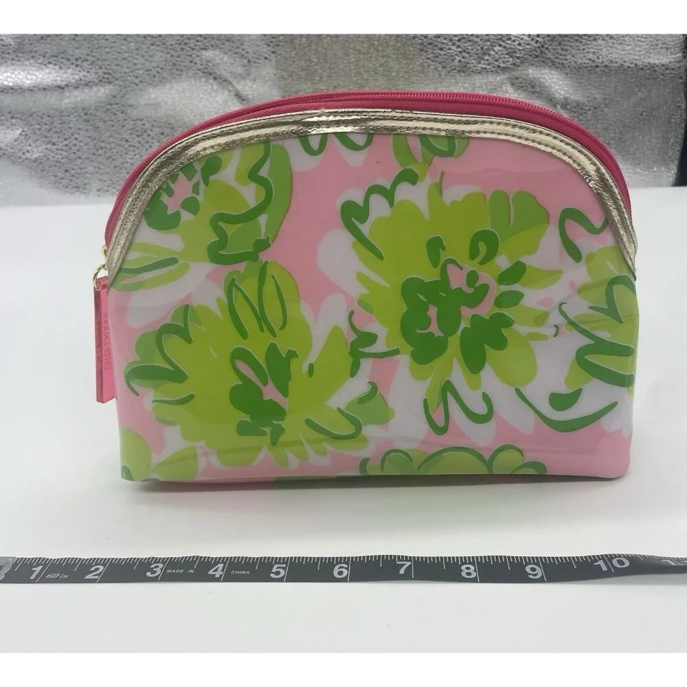 Estee Lauder Floral Cosmetic Makeup Bag by‎ Lilly Pulitzer Pouch Tote Designer